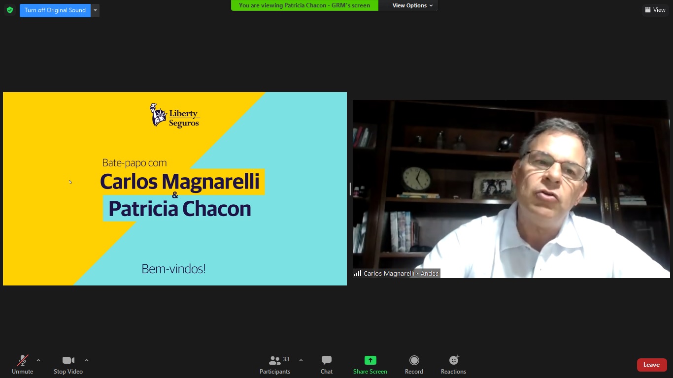 Troca de bastão na Liberty 