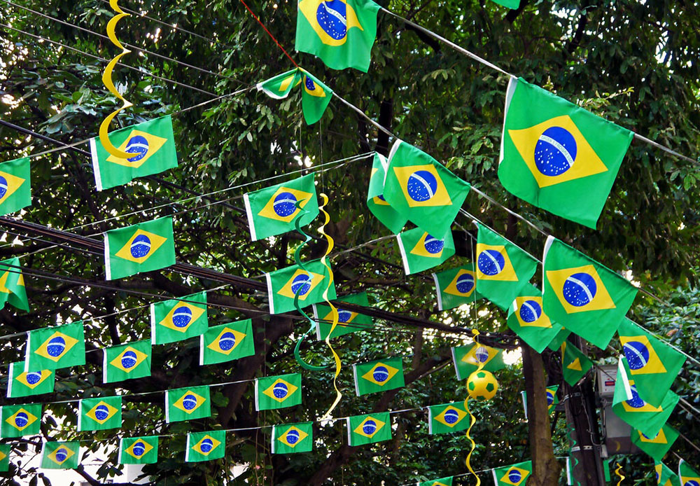 Condomínio seguro durante os jogos do Brasil na Copa