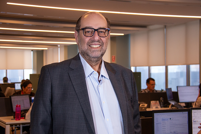 Boris Ber, presidente do Sincor-SP