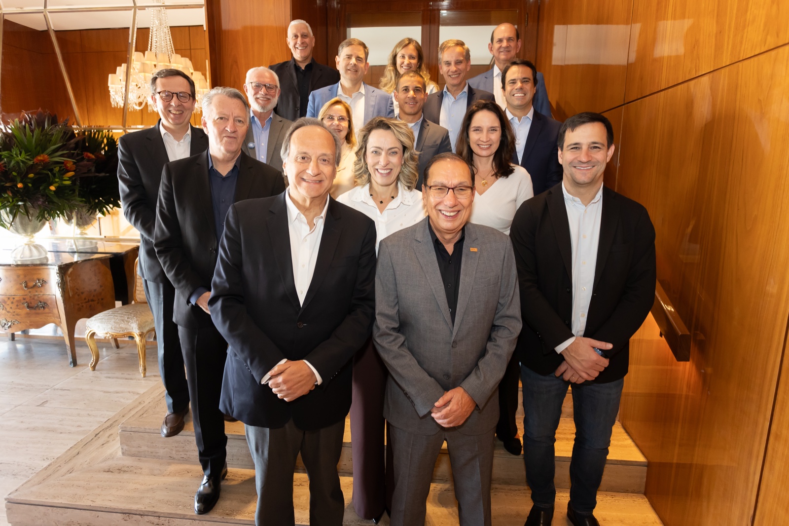 Diretorias da Aconseg-SP e do Grupo Bradesco