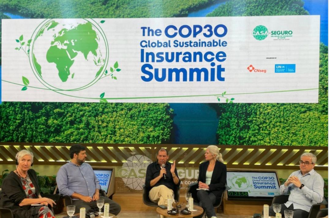 Setor de seguros conclui participação na COP30