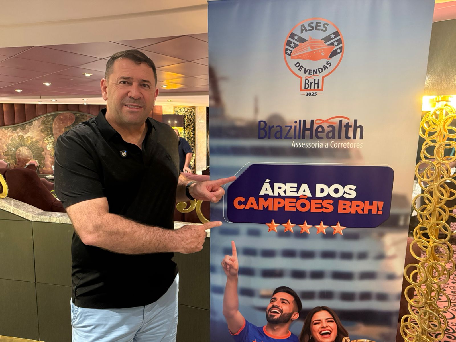 Brazil Health em alto-mar com corretores e parceiros